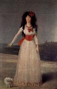Francisco de Goya White Duchess oil on canvas